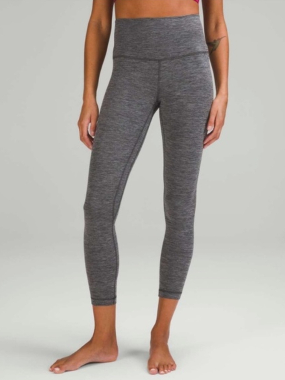 lululemon Align Heathered Grey High-Rise Leggings